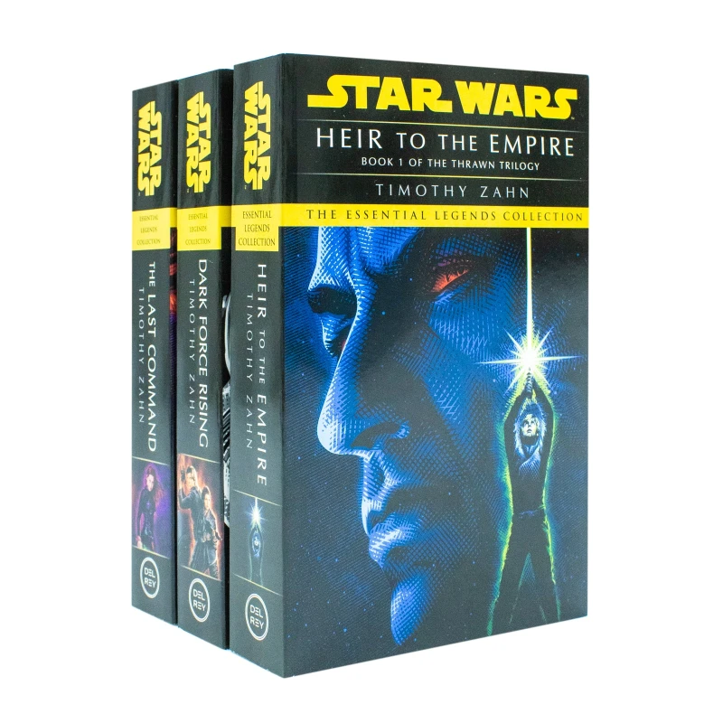 Image of Star Wars Thrawn Series Collection 3 Book Set By Timothy Zahn (Heir to the Empire, Dark Force Rising, The Last Command) Timothy Zahn Books