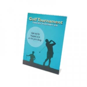 Image of Deflecto Announce Slanted Sign Holder A5 DF47501