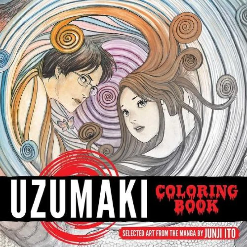 Image of Uzumaki Coloring Book : The Art of the Manga Paperback / softback