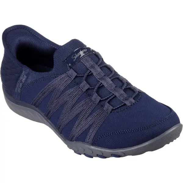 Image of Skechers Womens BreatheEasy Roll With Me Slip On Trainers UK Size 3 (EU 36)