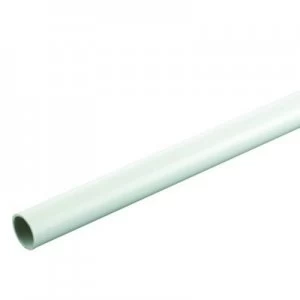 Image of Wickes Round Conduit - White 20mm x 2m