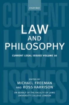 Image of Law and Philosophy by Michael Freeman Hardback