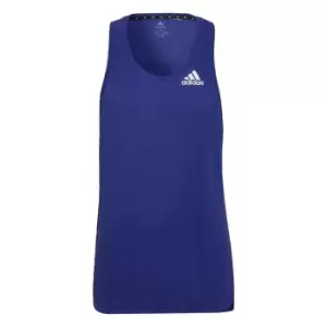 Image of adidas HEAT. RDY HIIT Tank Top Mens - Blue