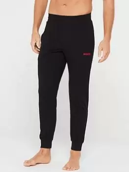 Image of HUGO Bodywear Linked Lightweight Pants Cw, Black Size M Men