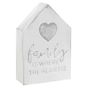 Image of Homestyle Standing Metal House Family