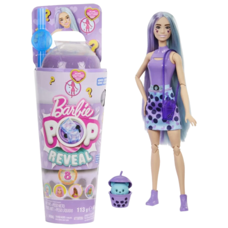 Image of Barbie Pop Doll Reveal Bubble Tea Coconut Milk