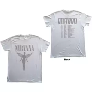 Image of Nirvana - In Utero Tour Unisex XX-Large T-Shirt - White