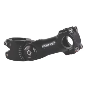 Image of ETC Adjustable Ahead Stem Black 110mm x 25.4mm x 1 1/8