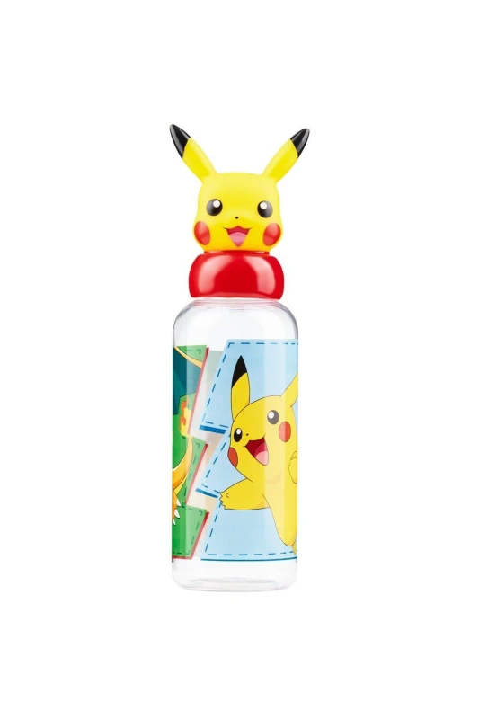 Image of Pokemon 3D Water Bottle 560ml Multi