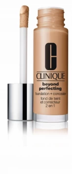 Image of Clinique Beyond Perfecting 2 in 1 Foundation and Concealer Vanilla