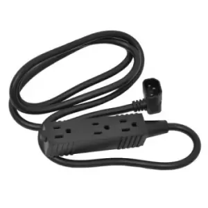 Image of Ergotron SV 3-Outlet Power Strip outlet box Black