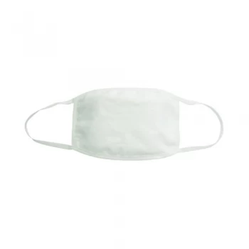 Image of Reusable Cloth Masks 5x7in 4 Layer Cotton White Pack of 5 SY-200425W