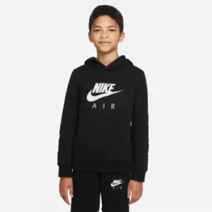 Image of Nike Air Hoodie Junior Boys - Black