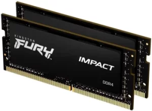 Image of HyperX Fury Impact 16GB 2666MHz DDR4 Laptop RAM