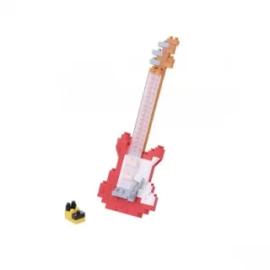 Image of Red Electric Guitar (Nanoblocks) Figure