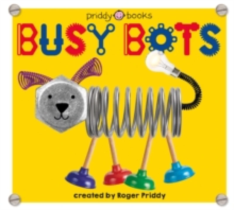 Image of Roger Priddy Busy Bots Book Multi