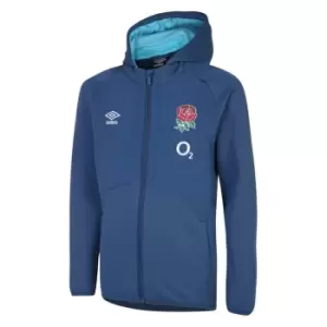 Image of Umbro England Rugby Full Zip Jacket Juniors - Blue