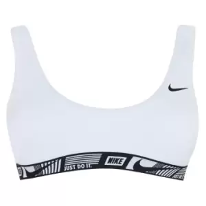 Image of Nike Scoop Neck Bikini Top Womens - White