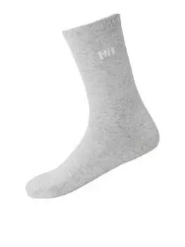 Image of Helly Hansen Everyday Cotton Socks 3-pack, Grey Melange Size M Men