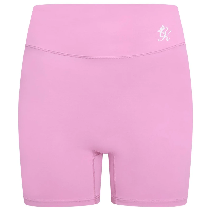Image of Gym King Womens Scrunch Performance Gym Shorts Pink female 10 (S)
