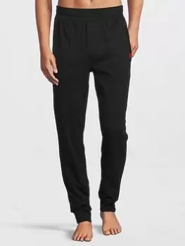 Image of HUGO Bodywear Labelled Lounge Pants - Black, Size 2XL, Men