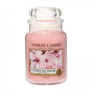 Image of Yankee Candle Cherry Blossom Scented Candle 623g