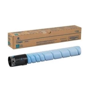 Image of Konica Minolta TN-514C Cyan Laser Toner Ink Cartridge (A9E8450)