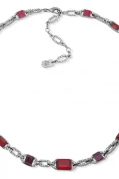 Image of NK 16" STONE COLLAR - HEM/MULTI/CRY