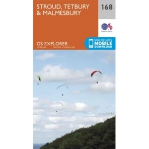 Image of Stroud, Tetbury and Malmesbury by Ordnance Survey (Sheet map, folded, 2015)