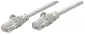 Image of Intellinet Network Patch Cable, Cat5e, 10m, Grey, CCA, U/UTP, PVC,...