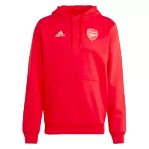 Image of 2023-2024 Arsenal DNA Hooded Top (Red)