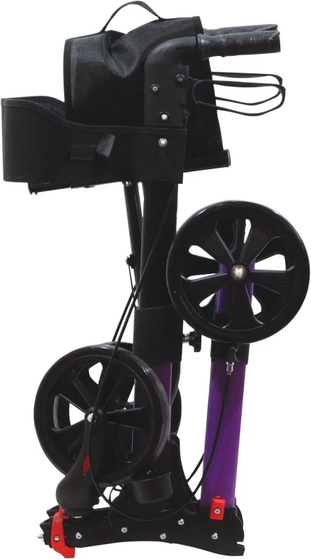 Image of Aidapt Fold Flat Rollator Purple Purple