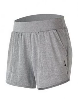 Image of Nike Yoga Rib Shorts - Black