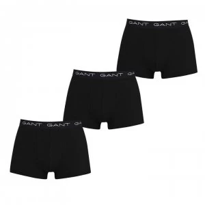 Image of Gant 3 Pack Trunks - Black