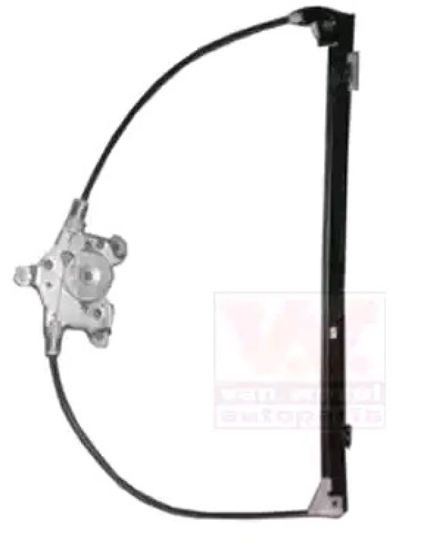 Image of VAN WEZEL 4324266 Window regulator Right Front, Operating Mode: Electric, without electric motor Window Winder (1561)