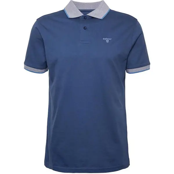 Image of Barbour Cornsay Polo Shirt - Blue M