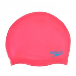 Image of Speedo Silicone Swimming Cap Juniors - Pink
