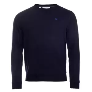 Image of Calvin Klein Golf Crew Sweatshirt - Blue