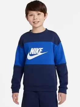 Image of Nike Older Boys Nsw Ft Crew/Short Ts