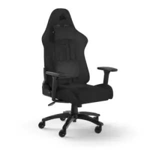 Image of CORSAIR TC100 RELAXED Gaming Chair - Fabric - Black