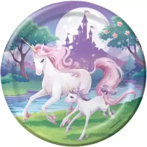 Image of Magic Unicorn Plates (Pack Of 8)