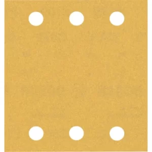 Image of Bosch Expert C470 Punched Hook and Look Sanding Sheets 115mm x 107mm 180g Pack of 10