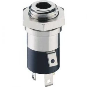 Image of 3.5mm audio jack Socket vertical vertical Number of pins 4 Stereo Silver Lumberg 1502 02