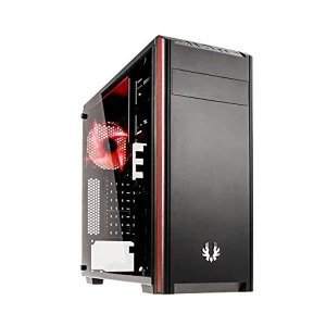 Image of Bitfenix Nova Glass Midi Tower Case - Black Tempered Glass Window
