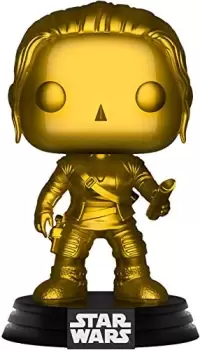Image of POP! Bobblehead: Star Wars Episode 8: Rey (Chrome-Matt Gold)(Exclusive) - 114 /43021/
