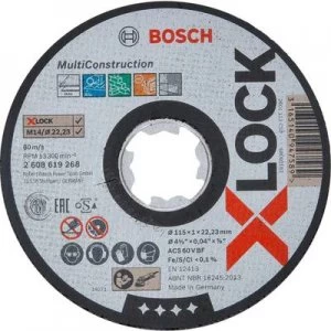 Image of Bosch Accessories 2608619268 Cutting disc (straight) 115mm 22.23mm
