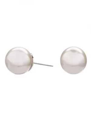 Image of Jon Richard Cream Pearl Stud Earring