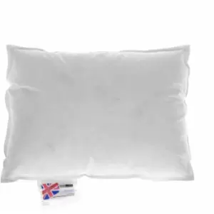 Image of Homescapes - Duck Feather & Down Cushion Pad 40 x 30cm (16 x 12') - White