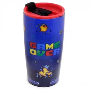 Image of Game Over Reusable Stainless Steel Hot & Cold Thermal Insulated Food & Drink Cup 500ml