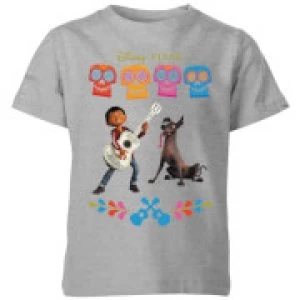 Image of Coco Miguel Logo Kids T-Shirt - Grey - 3-4 Years